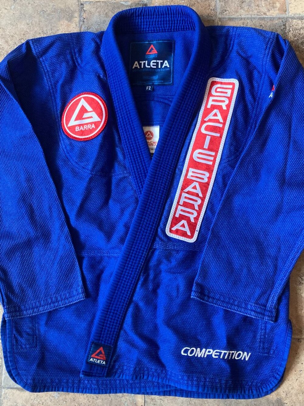 Gracie Barra AtletaGB V4 Womens Kimono - F2
